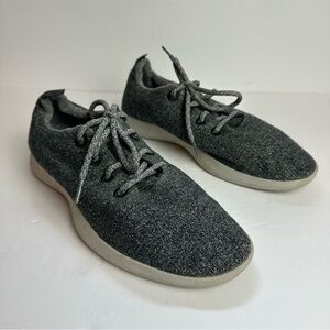 Allbirds Wool Runners Men's Size 10 Gray Marled Washable Comfort Lightweight